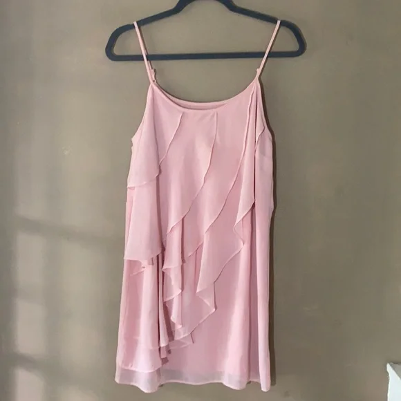 pastel pink dress forever 21 Puff-Sleeve Satin Maxi Dress